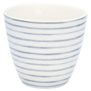 GreenGate Latte Cup Gritt White